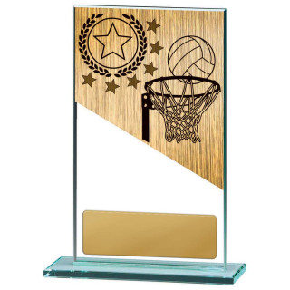 Netball Theme on Glass from $13.98