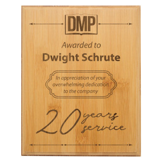 Bamboo Plaque from $21.58