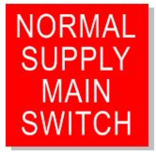 20x20mm NORMAL SUPPLY MAIN SWITCH