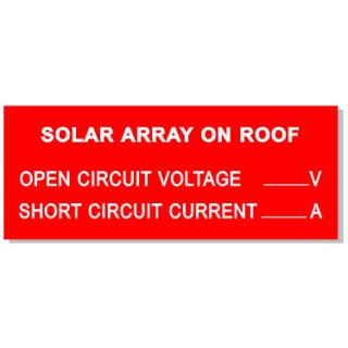 98x32mm SOLAR ARRAY ON ROOF