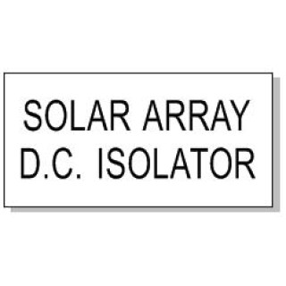 40x20mm SOLAR ARRAY D.C. ISOLATOR