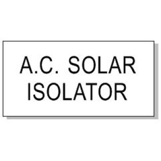40x20mm AC SOLAR ISOLATOR