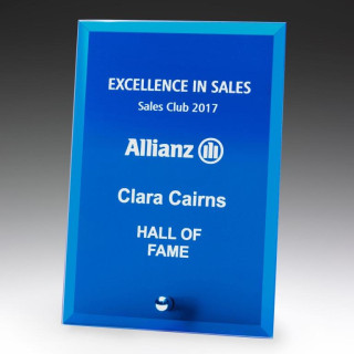 Craft Plaque Blue Glass (5mm thick) from $26.46