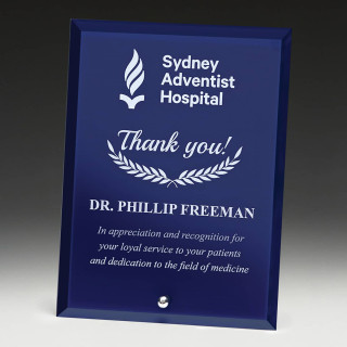 Radiant Plaque Blue