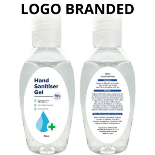 BRANDED - Hand Sanitiser - 50ml (min. order 100)