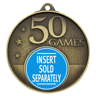 52MM 50 Games Logo Insert Medal from $6.35