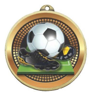 55MM Soccer Insert Medal from $8.08