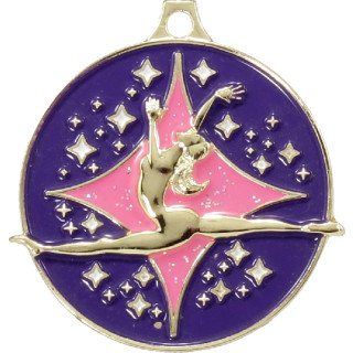 50mm Dancer & Stars Medal 