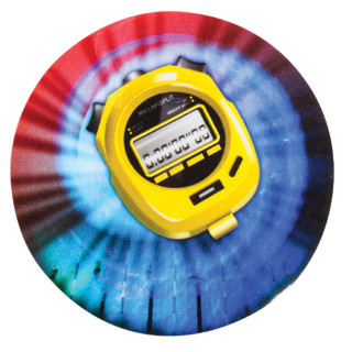 Swimming stop watch holographic