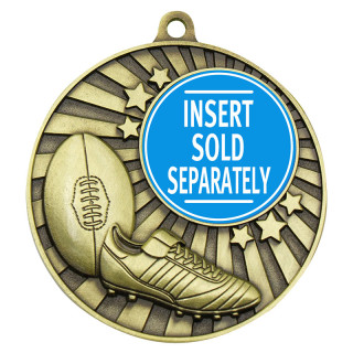 50MM Impact Medal - Aussie Rules from $6.96