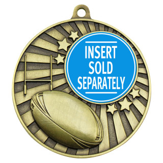 50MM Impact Medal Rugby from $6.96