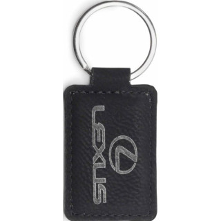 55 x 40MM Leather Keychain Rectangle from $10